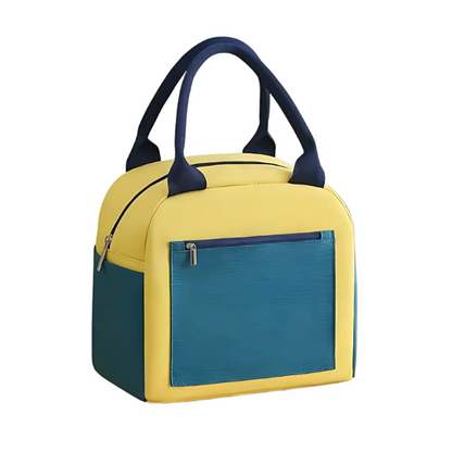 Lunch Bag Isotherme Jaune Compartimenté