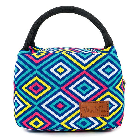 Sac Isotherme Repas Losanges Multicolores