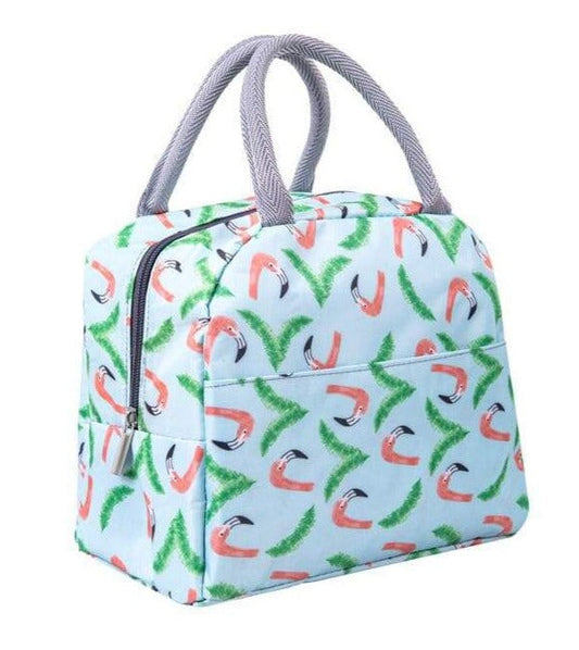 Sac Isotherme Repas Têtes Flamants Roses