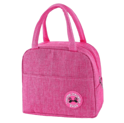 Sac Isotherme Repas Rose-Violet Panda