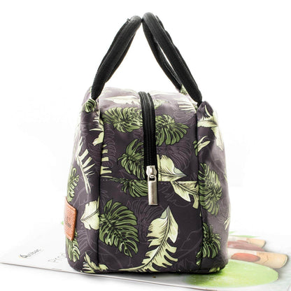 Sac Isotherme Repas Feuilles Tropicales