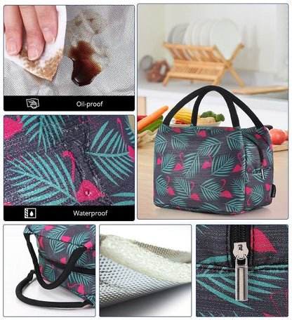 Sac Isotherme Repas Flamants Roses