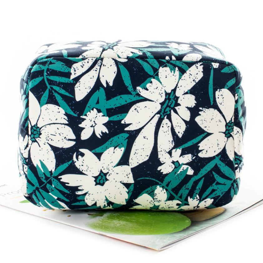 Sac Isotherme Repas Fleurs Blanches