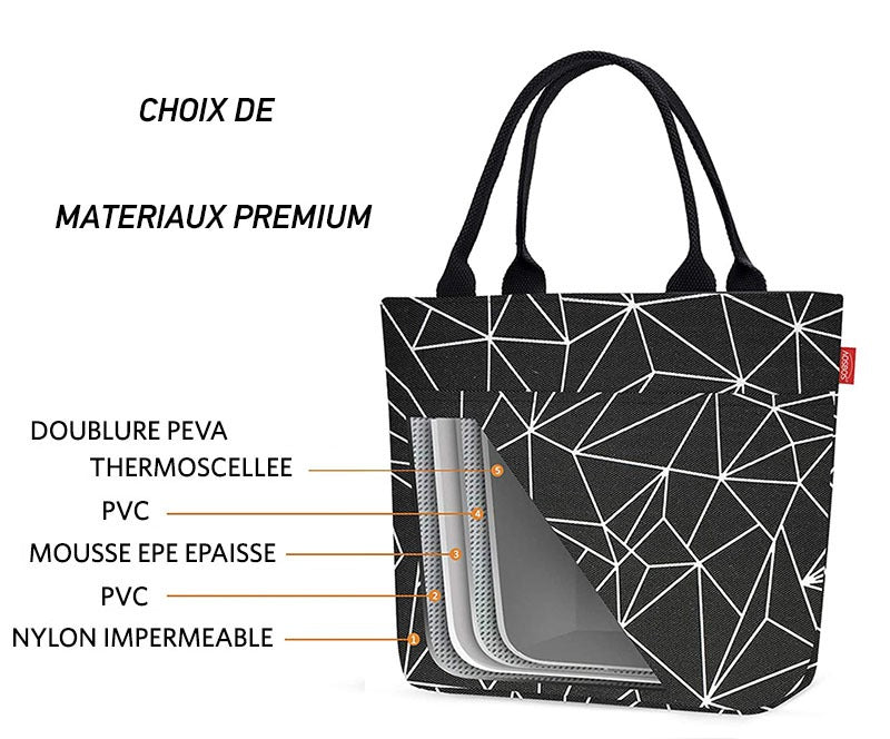 Sac à Main Isotherme Graphique