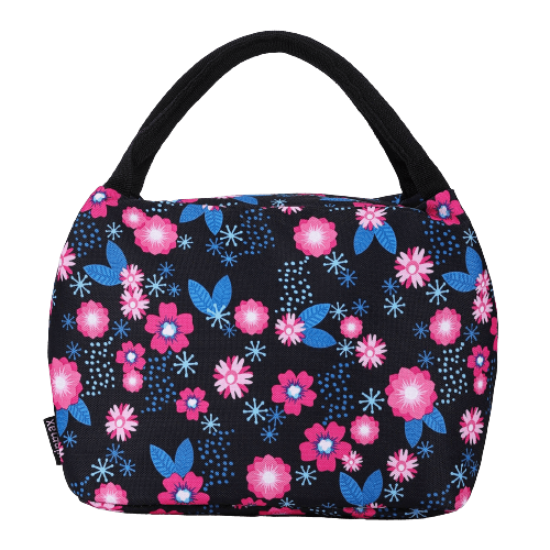 Sac Isotherme Repas Pink Flowers