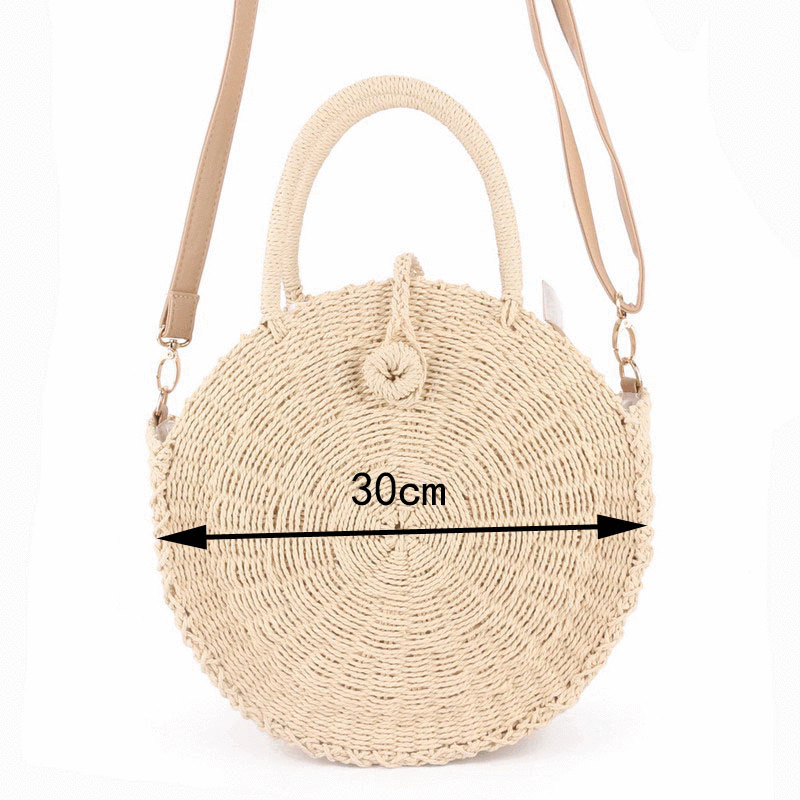 Sac Rond Rotin - Lola