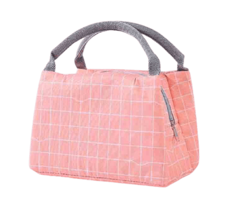 Sac Isotherme Repas Carreaux Roses