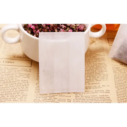 Sachets à Thé Vides avec Fermeture – 100 Pièces