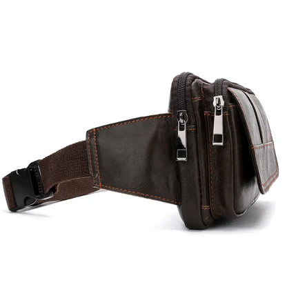 Sacoche Banane Homme en Cuir
