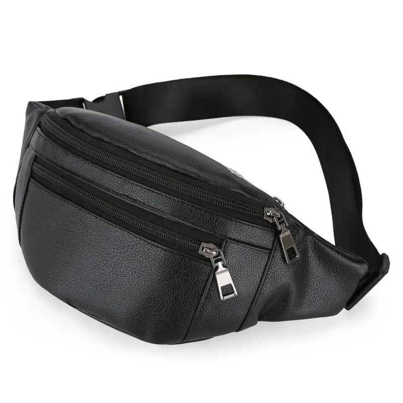 Sacoche Banane Homme Noir