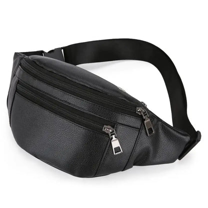 Sacoche Banane Homme Noir