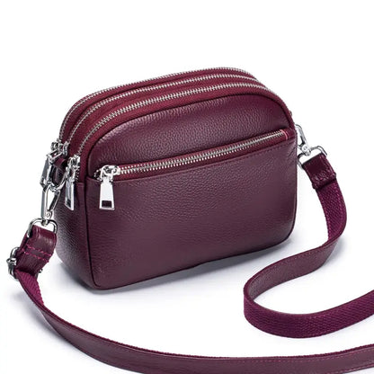 Sacs à Main Bandoulière Cuir Bordeaux