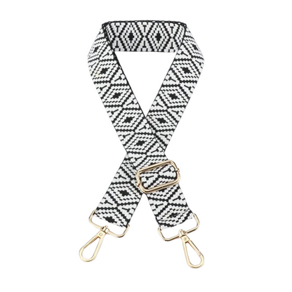 Sangle de Sac Bandoulière Ajustable Blanc