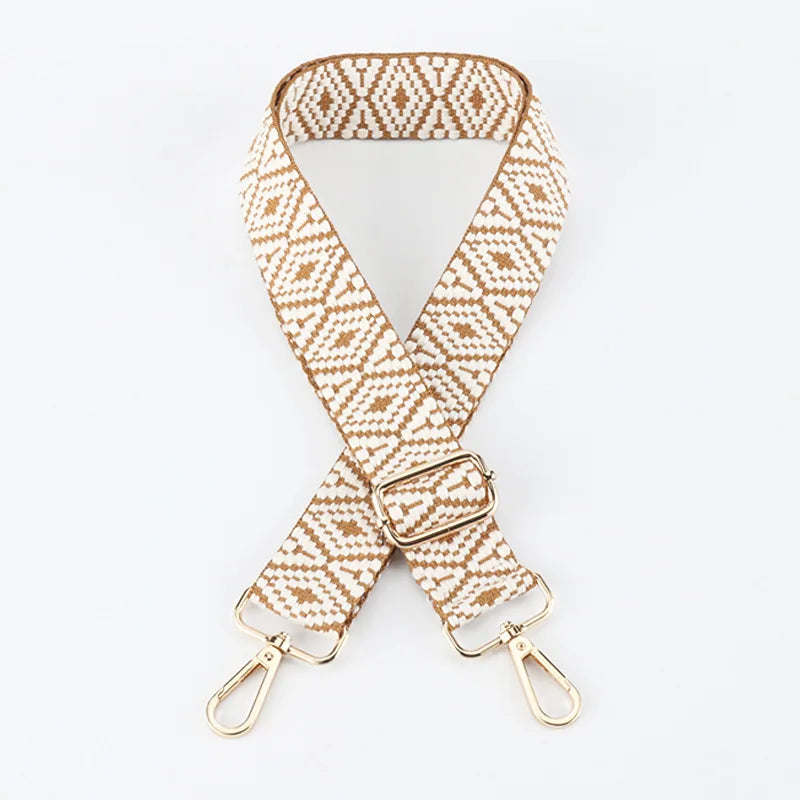 Sangle de Sac Bandoulière Ajustable Marron
