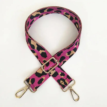 Sangle pour Sac Léopard Rose