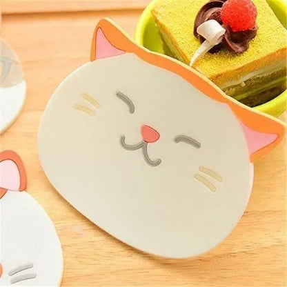 Sous-tasse Chat Kawaii