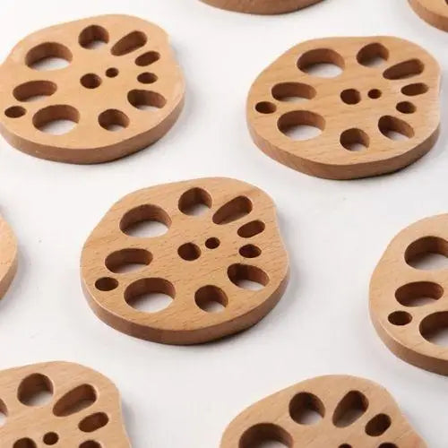 Sous-tasse en Bois d'Hêtre