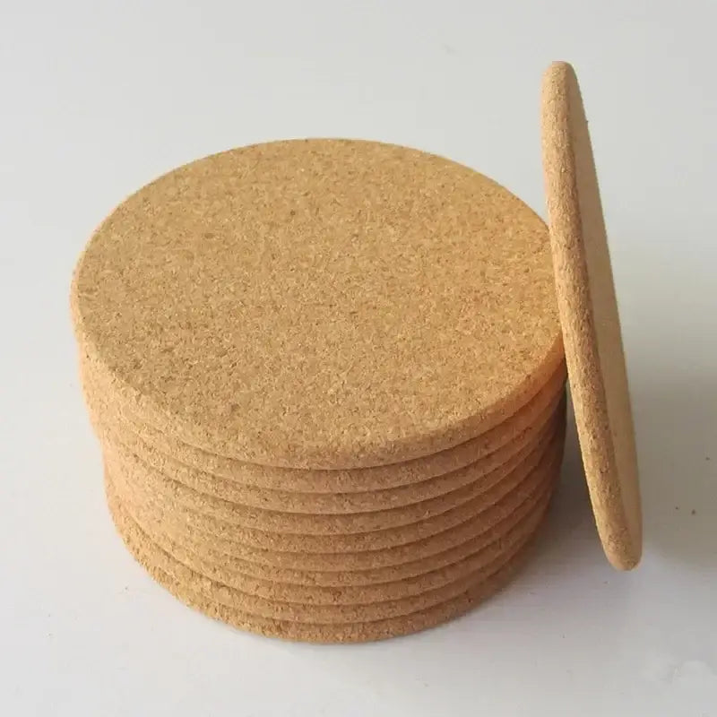Sous-tasse en Liège - 10 pièces rond
