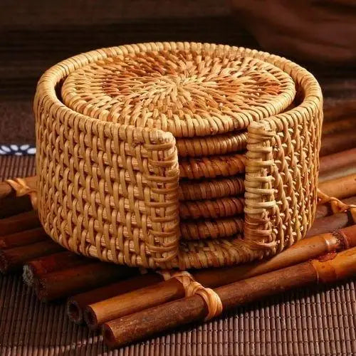 Sous-tasse en Osier