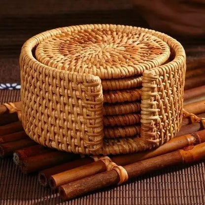 Sous-tasse en Osier
