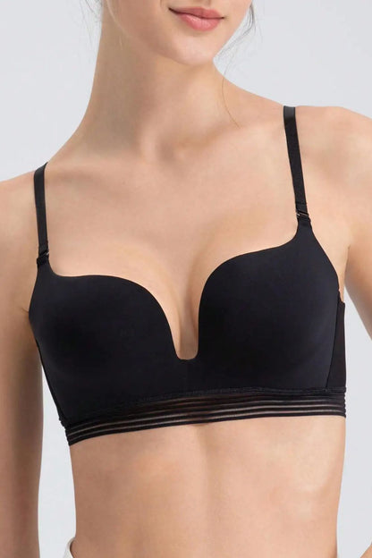 Soutien-gorge dos nu sans armature invisible