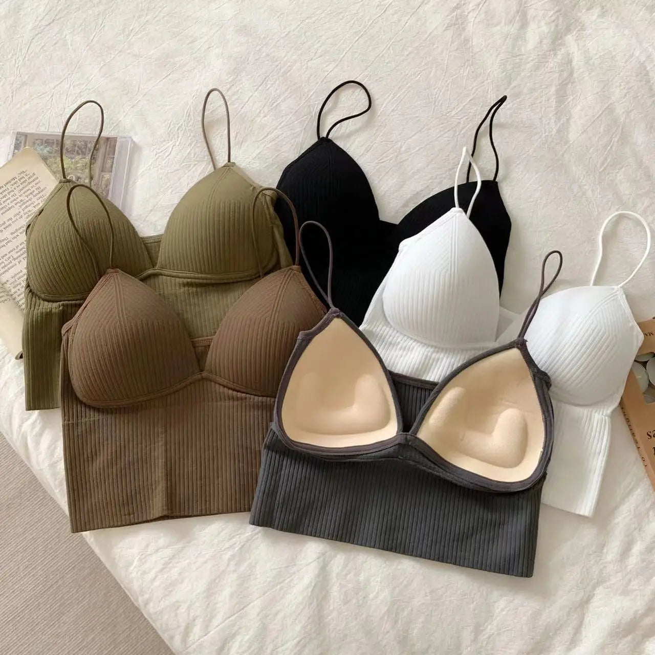 Soutien-gorge invisible sans armature bustier