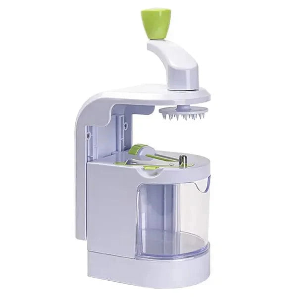 Spiraliseur de Légumes 4-en-1 avec Ventouse - Coupeur Zucchini White