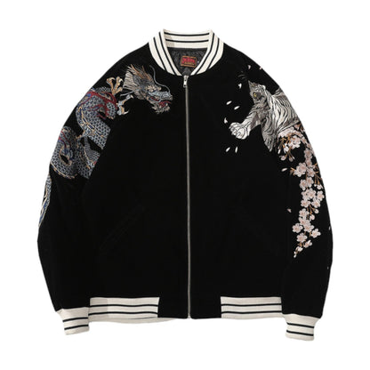 Bomber sukajan homme rouge