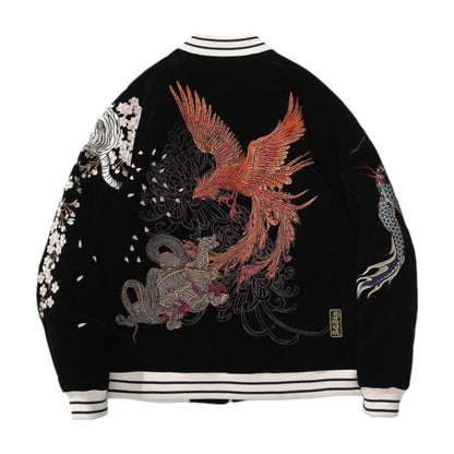 Sukajan Jacket ’Traditionnelle’ - Noir / M