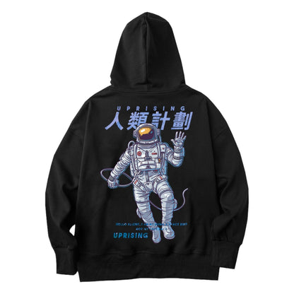 Sweat Astronaute ’Motazu’ - Noir / M