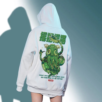 Sweat shirt imprimé japonais