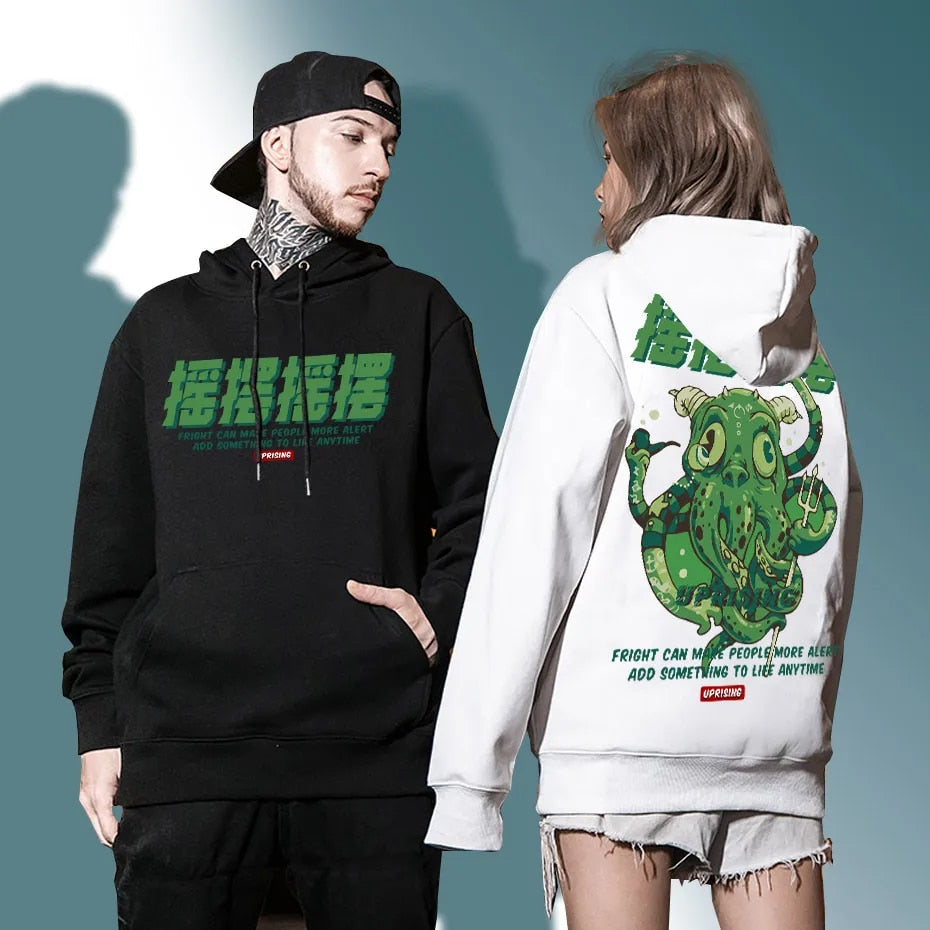 Sweat shirt imprimé japonais