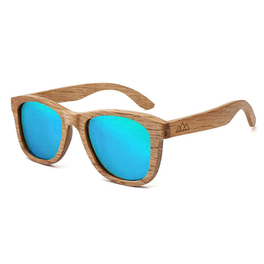 Lunettes en bois - Olivier Bleu