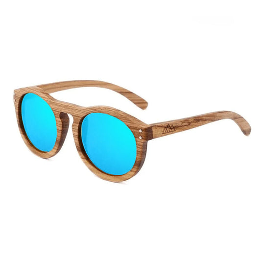 Lunette Bois Homme - Falcon Bleu