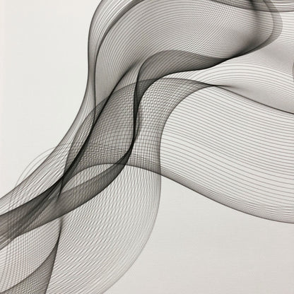 Tableau Abstrait Blanc