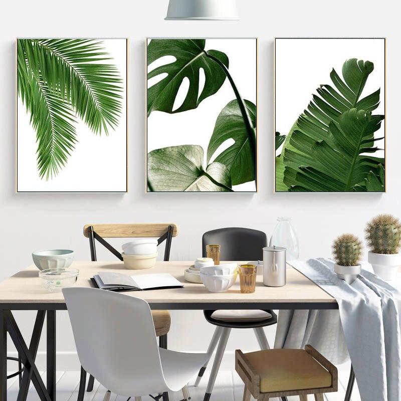 Tableau Feuille Verte