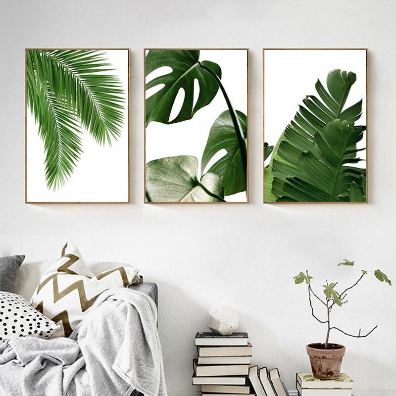 Tableau Feuille Verte