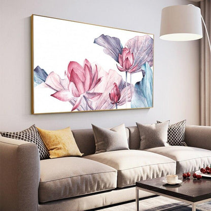 Tableau Fleur de Lotus