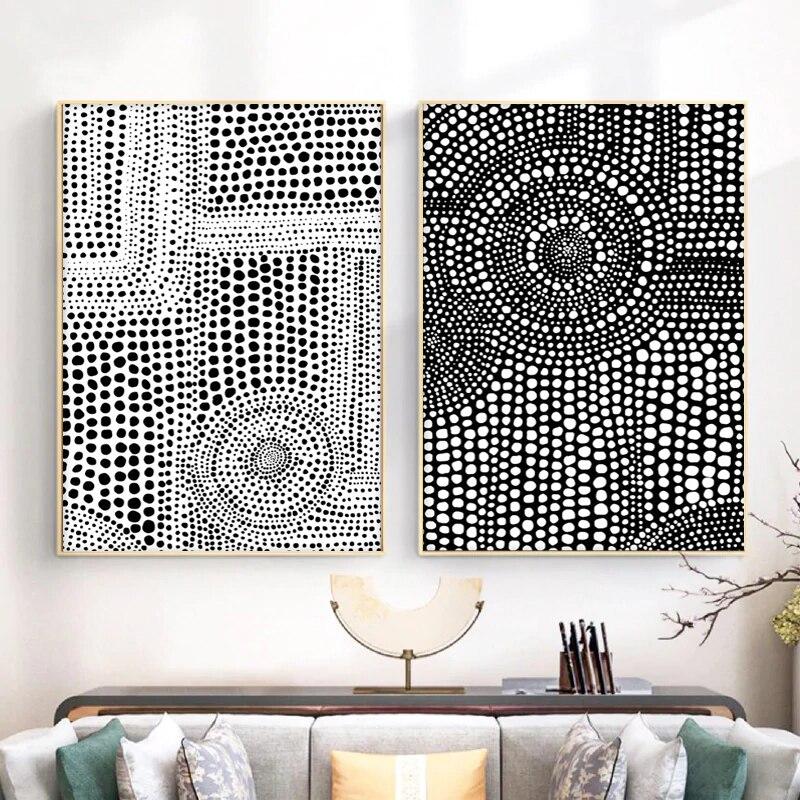 Tableau Noir et Blanc Design