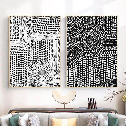 Tableau Noir et Blanc Design