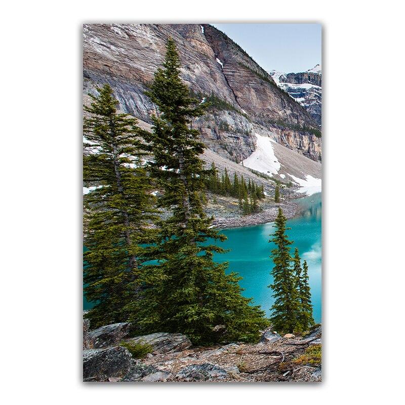 Tableau Scandinave Paysage Montagne