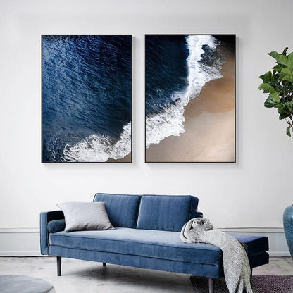Tableau Vague Mer