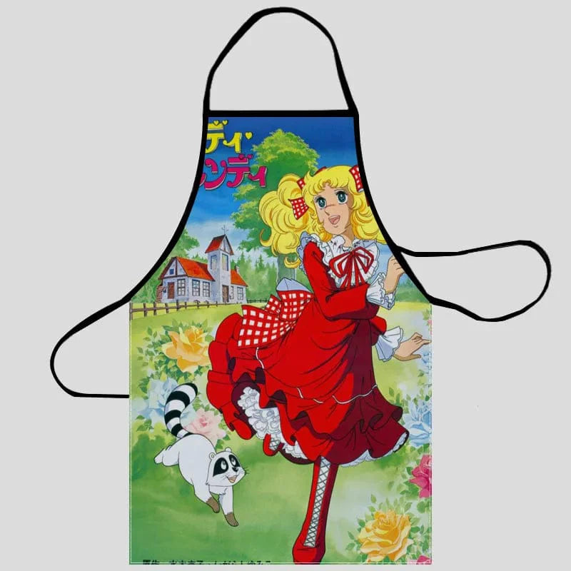 Tablier de Cuisine Oxford en Tissu pour Femmes - Tablier de Nettoyage Maison avec Poche 2 / 50X75cm