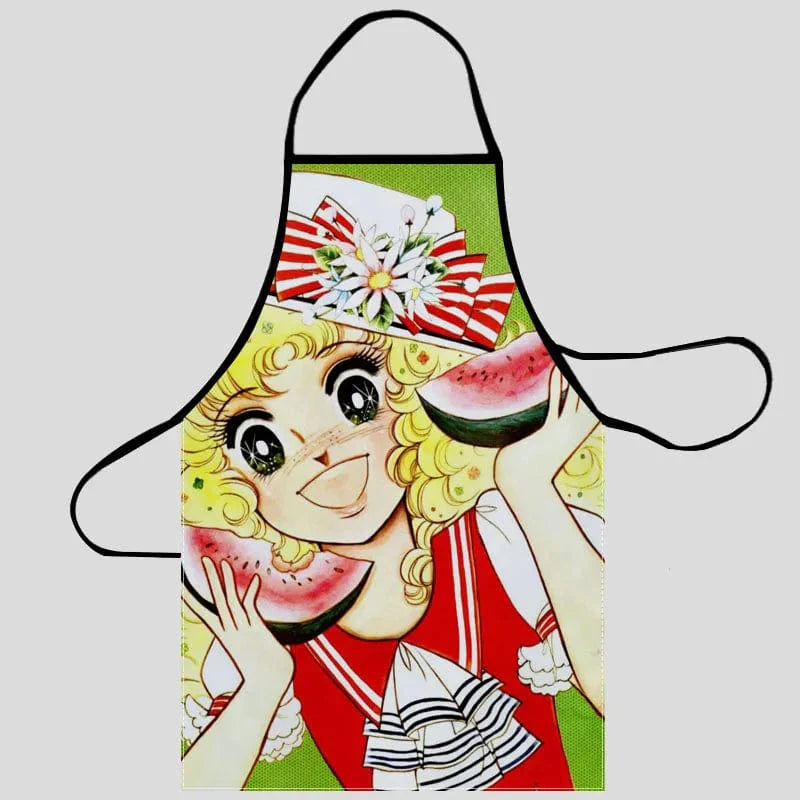 Tablier de Cuisine Oxford en Tissu pour Femmes - Tablier de Nettoyage Maison avec Poche 8 / 68X95cm