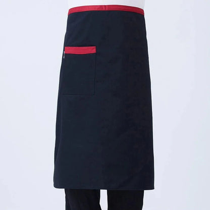 Tablier de Cuisine Rayé Réglable pour Adulte - Idéal pour Restaurant, Camping et Cuisine B-heihongdai