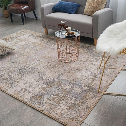 Tapis Abstrait Beige