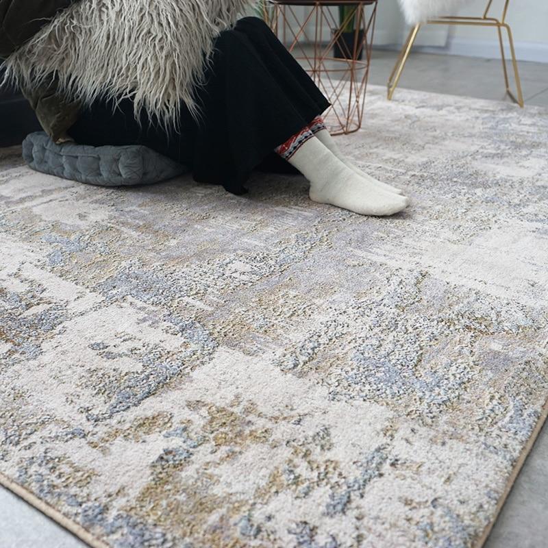Tapis Abstrait Beige