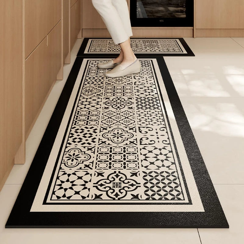 Tapis Cuisine Tendance avec Motifs Élégants