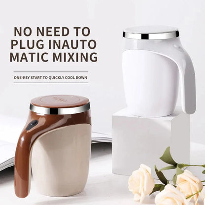Tasse Automatique à Café Rechargeable en Acier Inoxydable