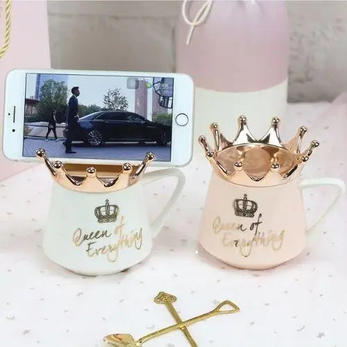 Tasse avec Couvercle Couronne